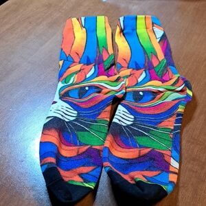 Colorful Cat Design Unisex Socks/ BUNDLE ONLY 2 OR MORE ITEMS